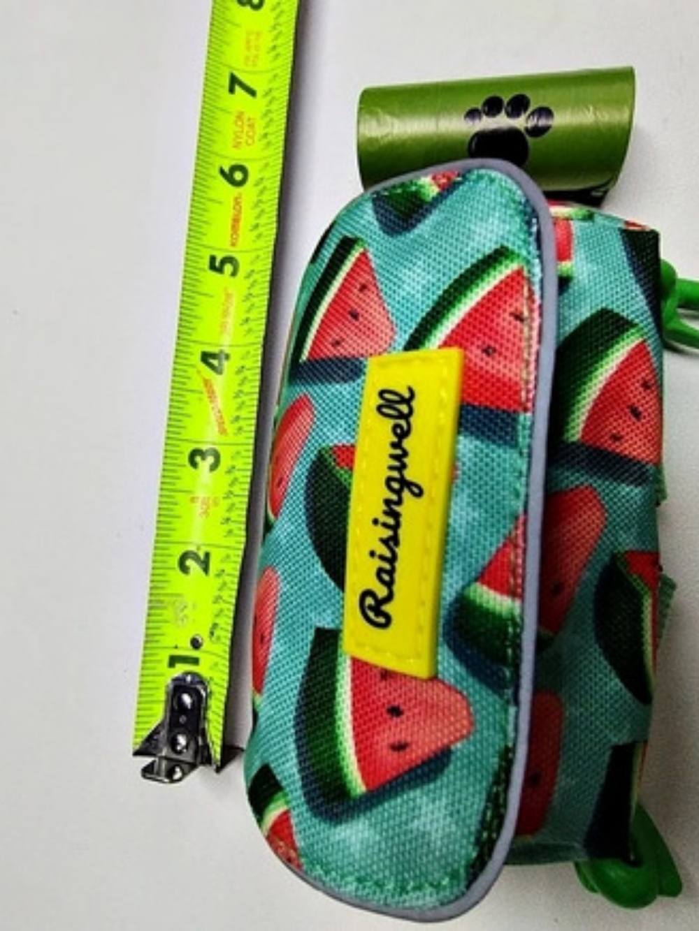 Raisingwell Watermelon Dog Treat Pouch & Waste Bag Dispenser